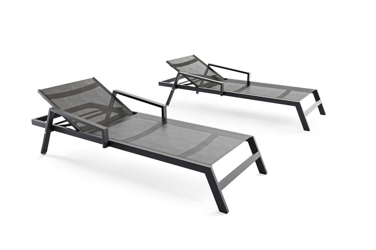 Eldorado tumbona Conjunto Compact (antracita) main product photo