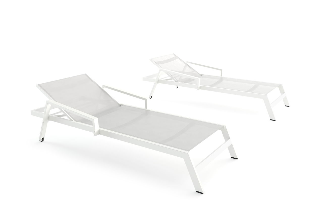 Eldorado tumbona Conjunto Compact (blanco) main product photo