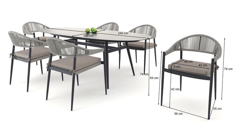 Comedor Curv 6