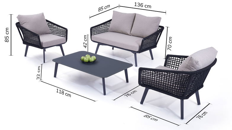 Gemma Salón  Compact (gris)