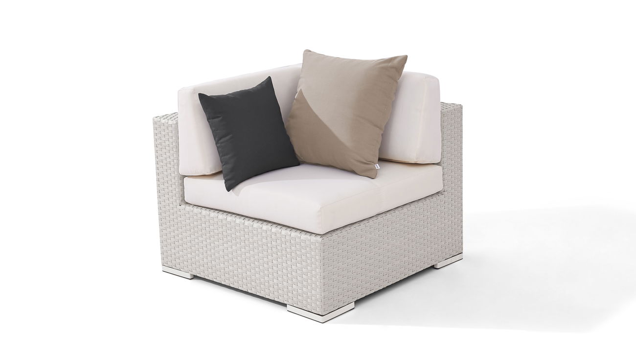 Elemento esquinero central Cube 90 cm (grau)