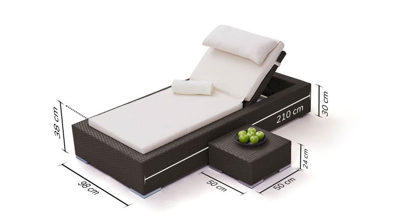 Smoop tumbona  Set (Blanca)