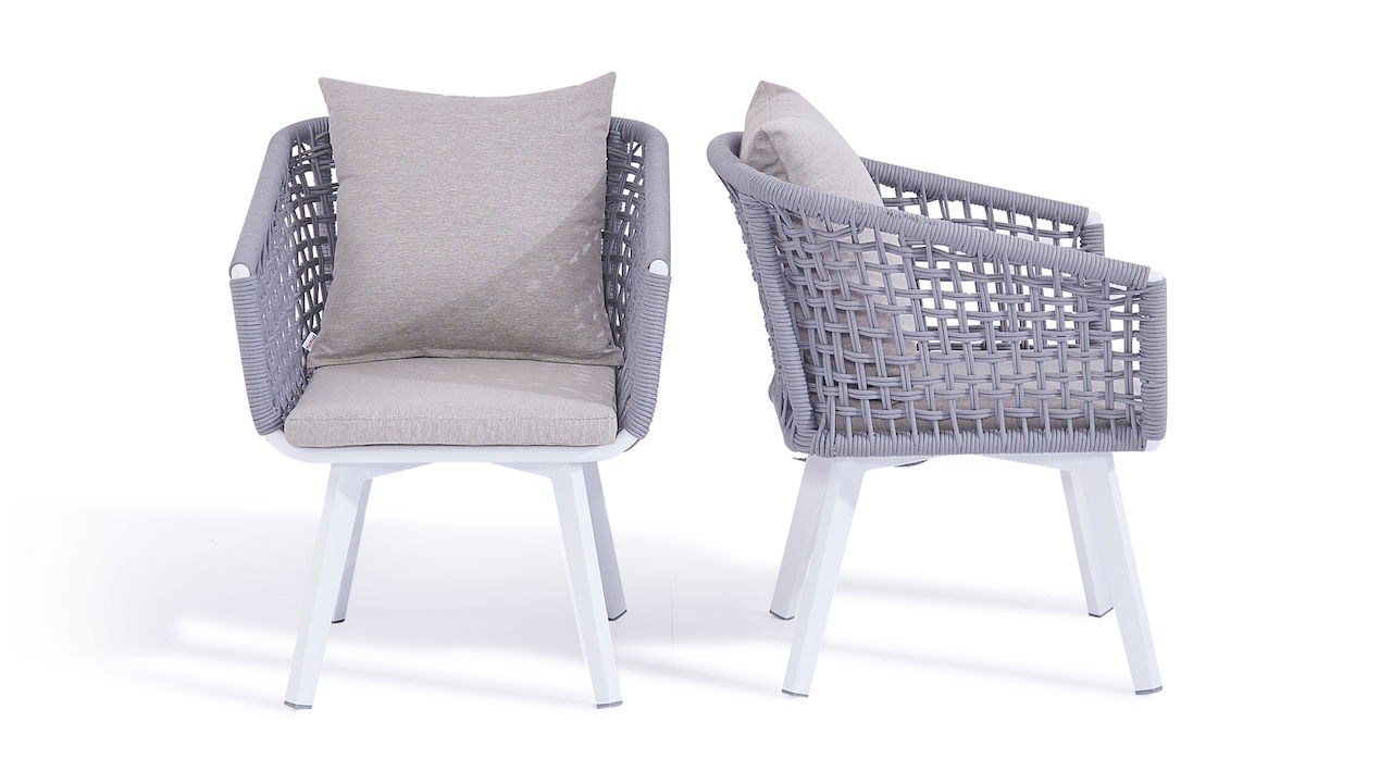 Silla Diva, 2 unidades (gris)