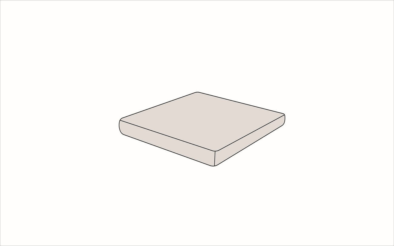 Silva Cojín para asiento 85x73 cm