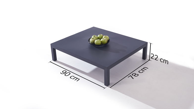 Mesa Plaza 78 cm - antracita