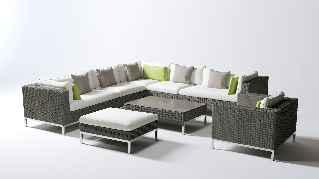 Cojines para respaldo y asiento big monaco