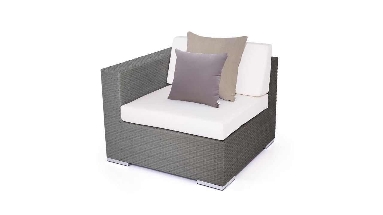 Elemento esquinero Cube 90 cm (antracita)