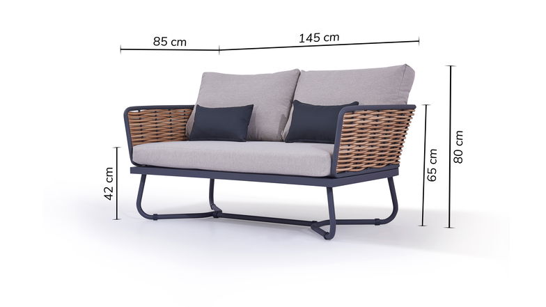 Sofá Astra 145 cm