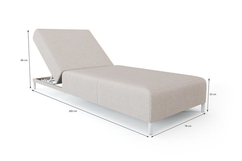 Element tumbona Conjunto Compact